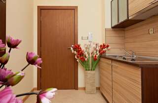 Апарт-отели Stanny Court ApartHotel Несебр Номер-студио с балконом (для 2 взрослых и 1 ребенка)-7